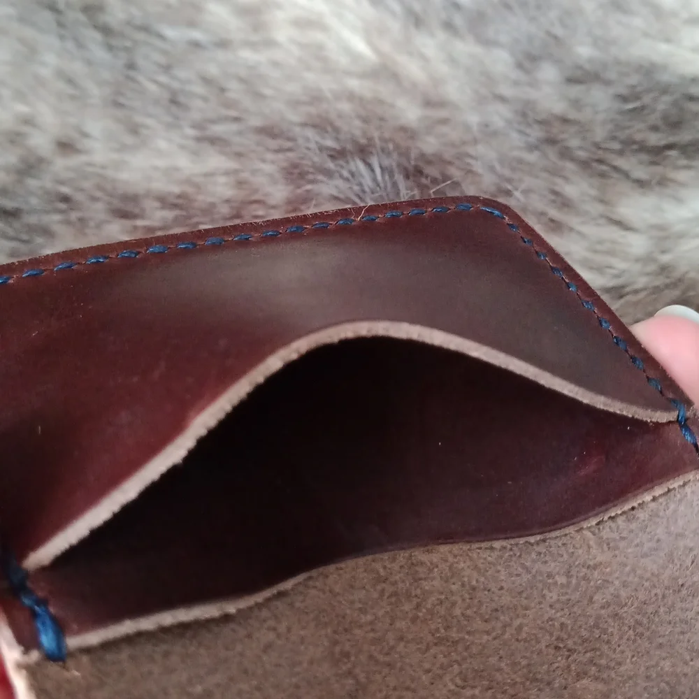 Leather ID wallet